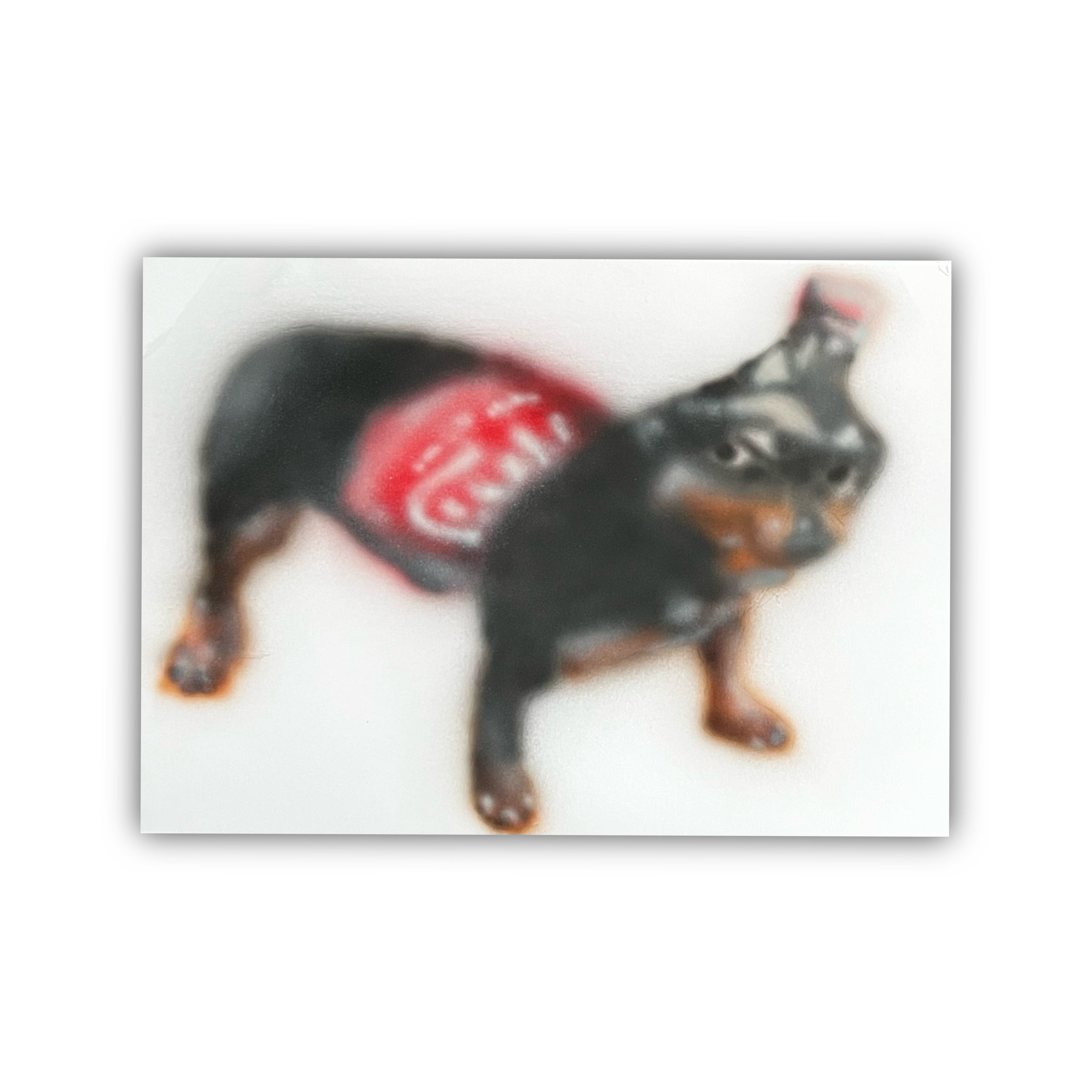 coke dog, original painting, 2025