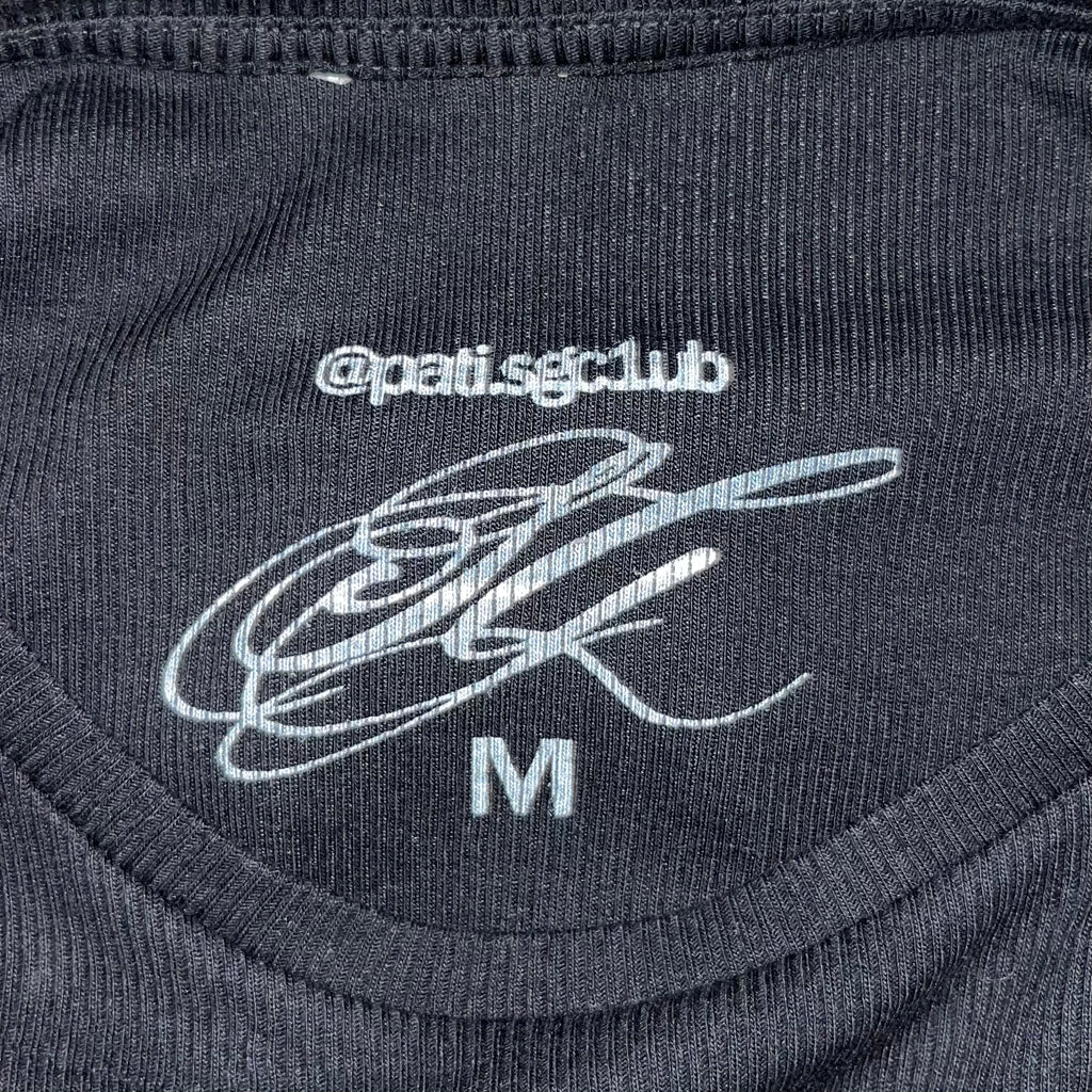 felicijax x pati.sgc1ub, chubby awkward cat screen print long sleeve